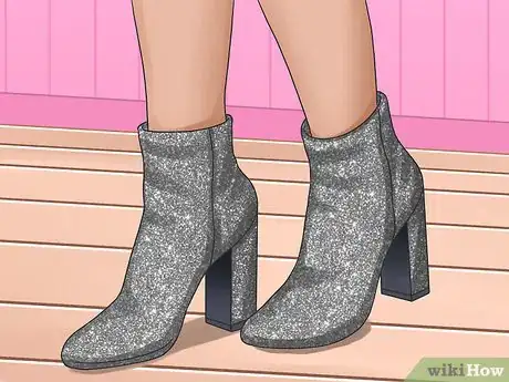 Image titled Style Glitter Boots Step 1