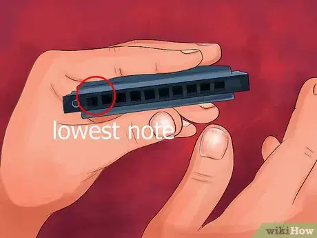 Image titled Hold a Harmonica Step 2