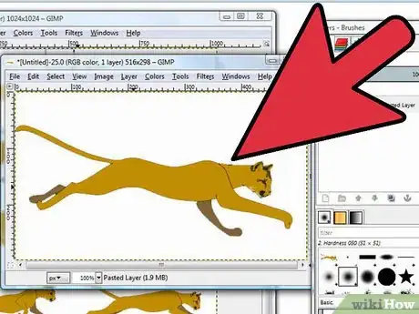 Image titled Animate a Sprite Sheet Using GIMP Step 4