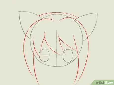 Image titled Draw an Anime Cat Girl Step 04