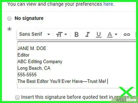Image titled Create a Professional Email Signature Step 1