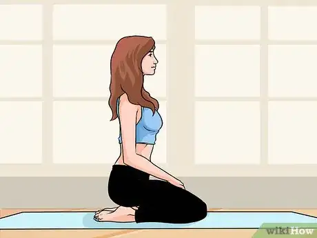 Image titled Perform Child Pose in Yoga Step 1