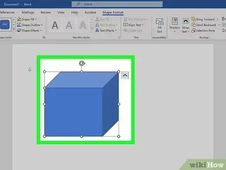Image titled Create a 3D Object in Microsoft Word Step 3