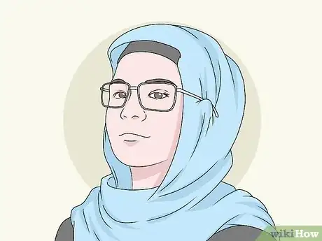 Image titled Wear a Hijab with Glasses Step 3
