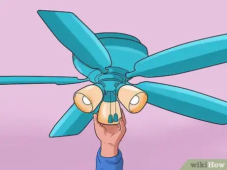 Image titled Take Down or Remove a Ceiling Fan Step 12