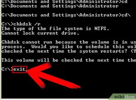 Image titled Run a Chkdsk Function on Windows XP Step 12