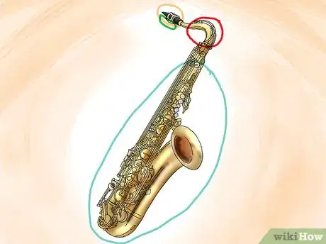 Image titled Get Started with the Saxophone Step 5