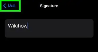 Change the Email Signature on an iPad