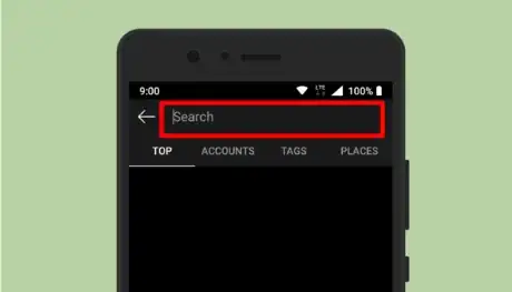 Image titled Instagram search box.png