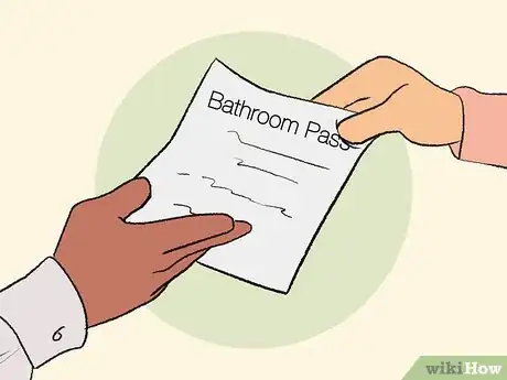 Image titled Get Permission to Use the Bathroom in School Step 10