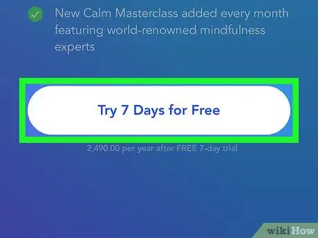 Image titled Get Calm App for Free on iPhone or iPad Step 4