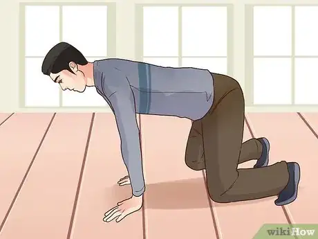 Image titled Do the Frog Pose in Yoga Step 4