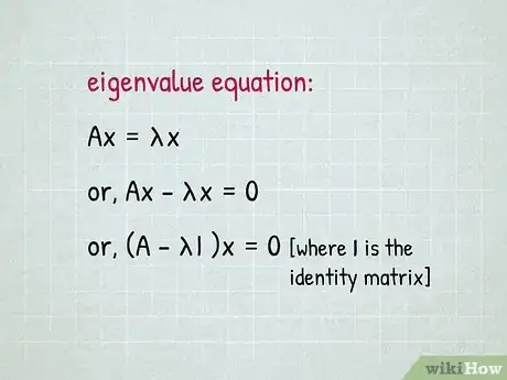 Image titled Find Eigenvalues and Eigenvectors Step 2