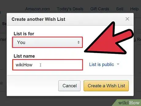 Image titled Create an Amazon Wishlist Step 5