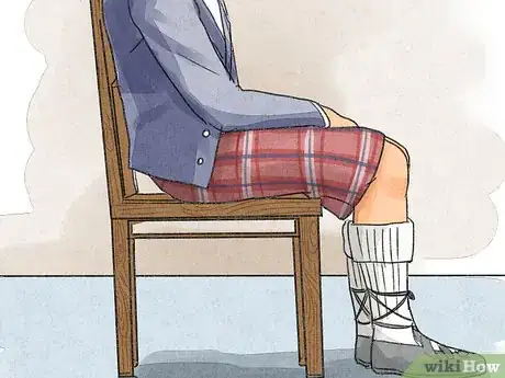 Image titled Sit in a Kilt Step 3