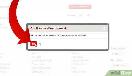 Image titled Delete a Location from the Search Bar on Yelp Step 7