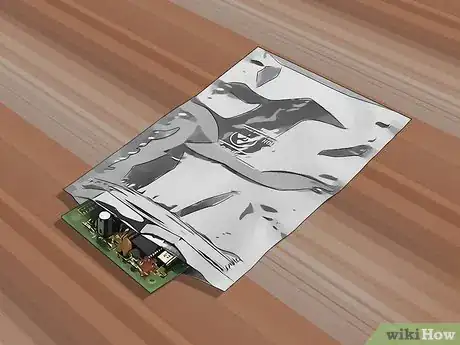 Image titled Ground Yourself to Avoid Destroying a Computer with Electrostatic Discharge Step 5