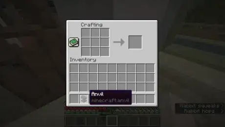 Image titled Craft an Anvil In Minecraft Step 4.png