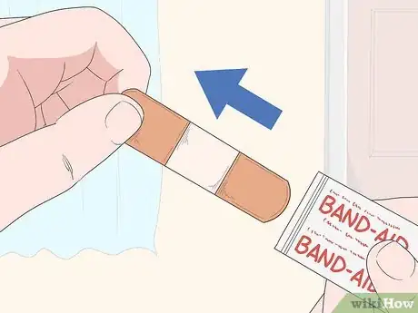 Image titled Put a Bandaid on Your Fingertip Step 2