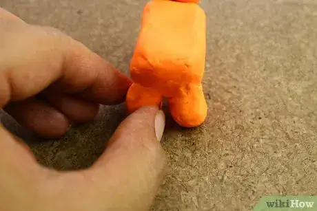Image titled Make a Standing Tiger Out of Clay Step 12