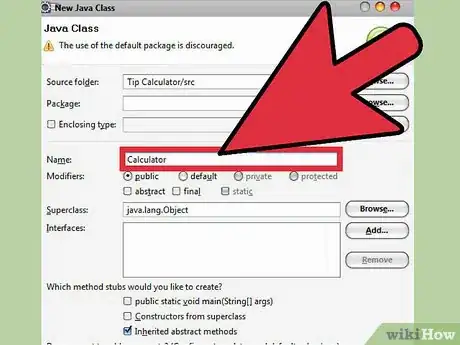 Image titled Write a Java Program With Two Classes Using Eclipse Step 2