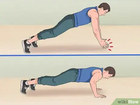 Image titled Build Muscle Doing Push Ups Step 13