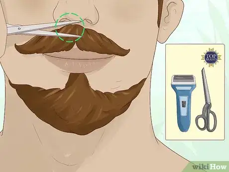 Image titled Trim a Handlebar Mustache Step 6