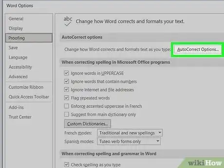 Image titled Turn Off Autocorrect in Word Step 4
