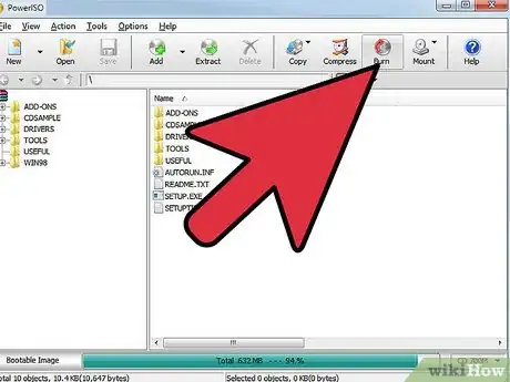 Image titled Make a Windows XP Bootable Disk Using a ISO File Step 3