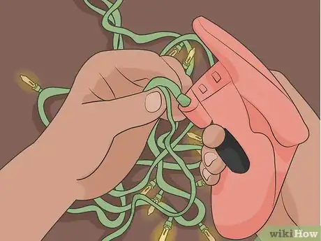 Image titled Fix Christmas Lights That Are Half Out Step 13