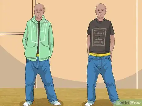Image titled Wear Really Low Baggy Pants Without Losing Them Step 8