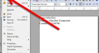 Make Labels Using Open Office Writer