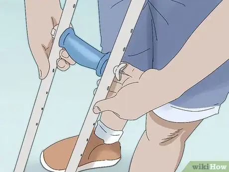 Image titled Make Your Crutches More Comfortable Step 5