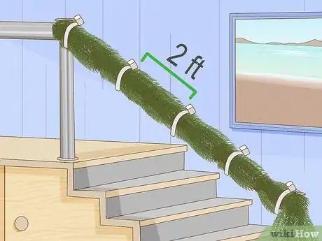 Image titled Hang Garland on Stairs Step 7