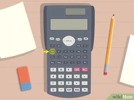 Image titled Write Fractions on a Calculator Step 2