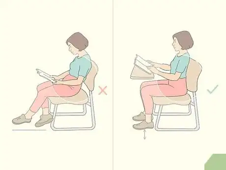 Image titled Read with Good Posture Step 1
