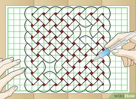 Image titled Draw a Celtic Knot on Squared Paper Step 35