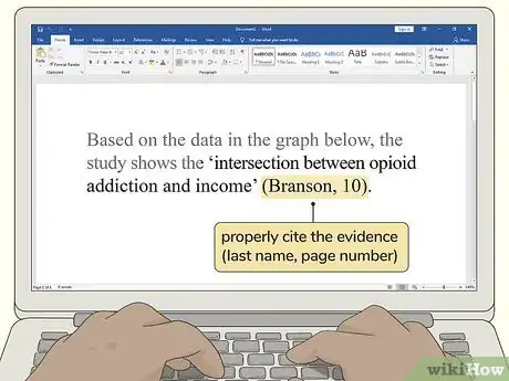 Image titled Introduce Evidence in an Essay Step 9