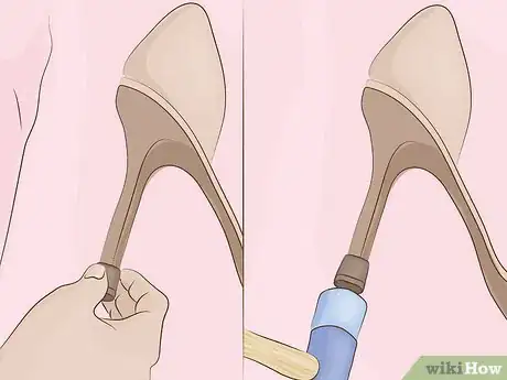 Image titled Replace Plastic Tips on High Heels with Rubber Step 13