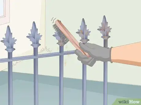 Image titled Prepare a Wrought Iron Fence for Painting Step 4
