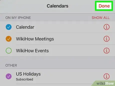 Image titled Delete Calendars on iPhone Step 5