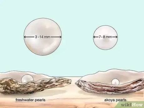 Image titled Tell the Difference Between Freshwater and Akoya Pearls Step 1