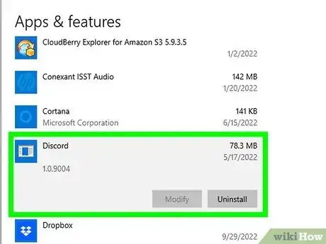 Image titled Uninstall Discord on PC or Mac Step 14