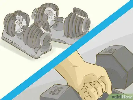 Image titled Work out With Dumbbells Step 1