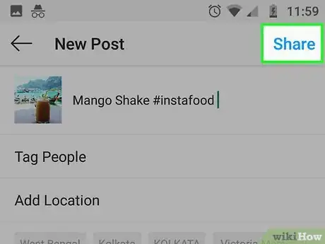 Image titled Write a Caption on Instagram Step 7