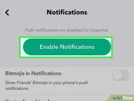 Image titled Turn on Snapchat Notifications Step 5