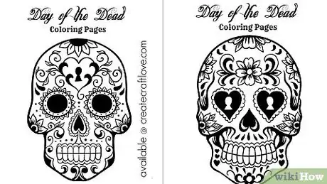 Image titled Make a Day of the Dead Mask Step 1