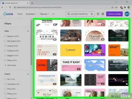 Image titled Download YouTube Channel Art Templates for Free Step 4