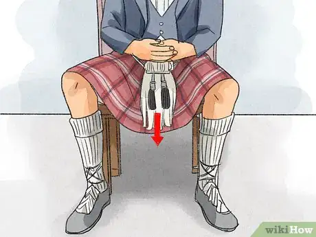 Image titled Sit in a Kilt Step 5