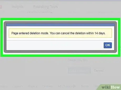 Image titled Close a Facebook Business Page Step 10